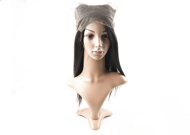 Chine Cheveux sains de 14 pouces de double des trames 360 de dentelle chapeau frontal de perruque de jeune fille fournisseur