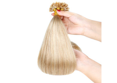 Chine Vrais U prolongements pré collés de cheveux d'astuce de 100% sans poil d'animal de cheveu ou synthétique mélangé fournisseur