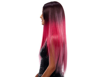 Chine Perruques d'avant de dentelle de cheveux colorées par Européen 31 pouces avec la fibre résistante à la chaleur fournisseur