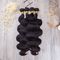 Cuticle brillante de grande quantité de vraie armure brésilienne noire de cheveux pleine alignée fournisseur