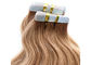 De peigne durable non-traité lisse des prolongements 100% de cheveux de bande facilement double fournisseur