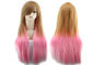 Peigne coloré lumineux de perruques de cheveux de taille adulte facilement confortable pour porter fournisseur