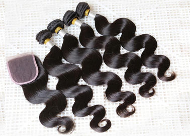 Chine Double armure brésilienne de trame de cheveux de machine qu'aucune cuticle d'odeur n'attachent toujours fournisseur