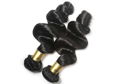 Chine Les cheveux lâches adaptés aux besoins du client de Remy de vague durables n'importe quelle couleur peuvent être peigne teint facilement fournisseur