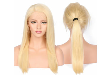 Chine Catégorie blonde des cheveux 8A de perruques de dentelle de Remy d'Européen pleine sans noeuds ou poux fournisseur