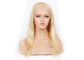 Catégorie blonde des cheveux 8A de perruques de dentelle de Remy d'Européen pleine sans noeuds ou poux fournisseur