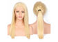 Catégorie blonde des cheveux 8A de perruques de dentelle de Remy d'Européen pleine sans noeuds ou poux fournisseur